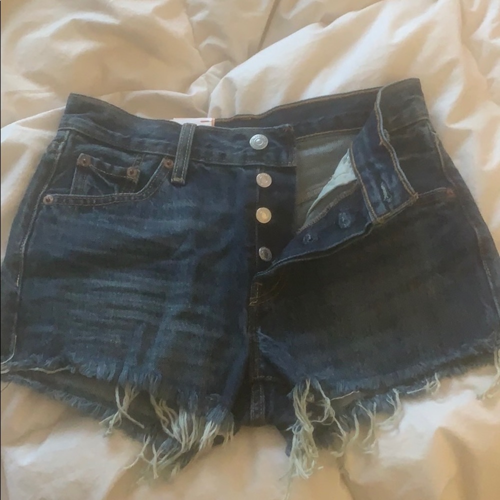 Levi’s Original 501 cut off shorts New